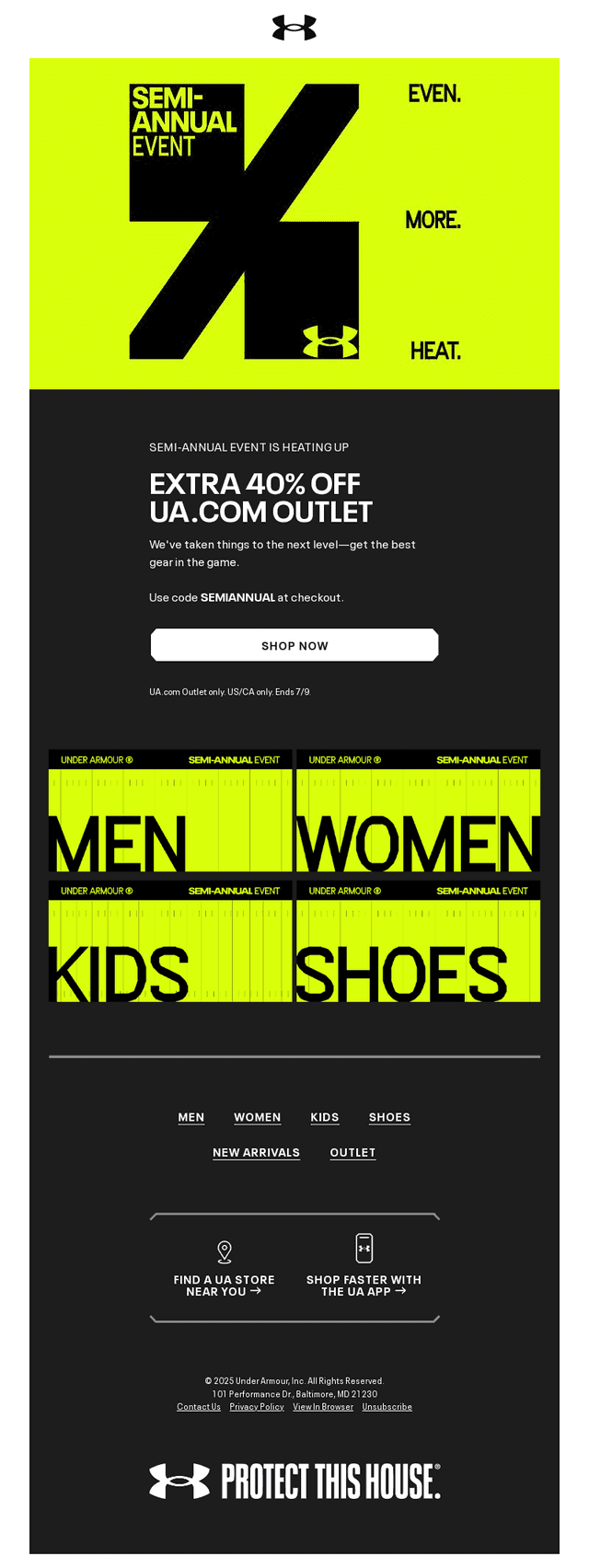 Extra 40% off outlet ends TOMORROW