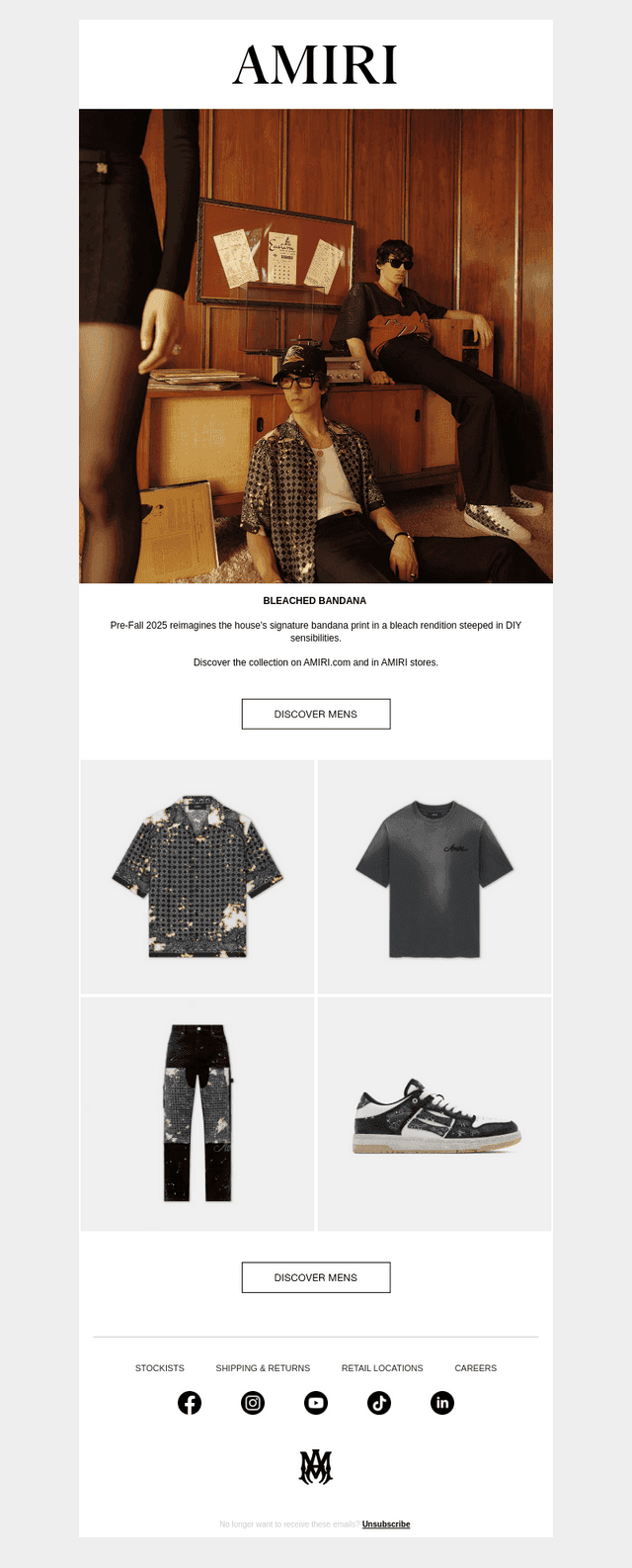 Explore Bleached Bandana Silhouettes