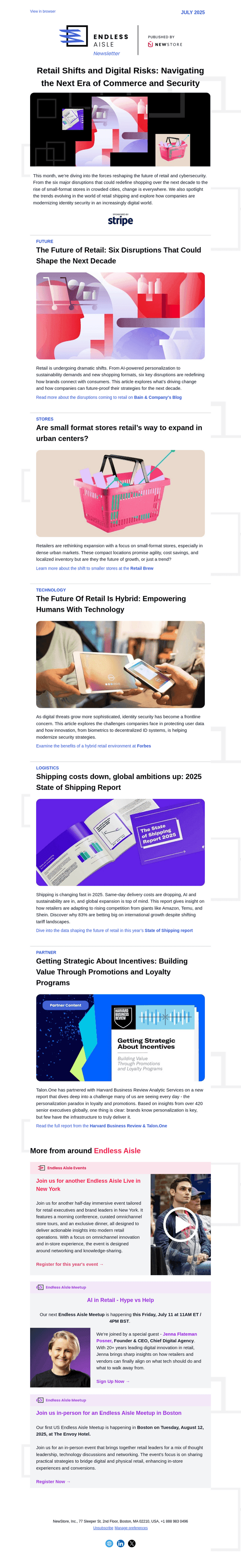 NewStore email from Wed, Jul 9, 2025