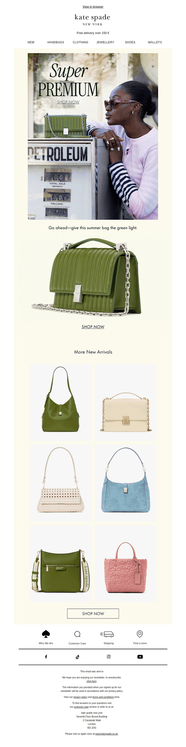 Everything in this summer shade, please