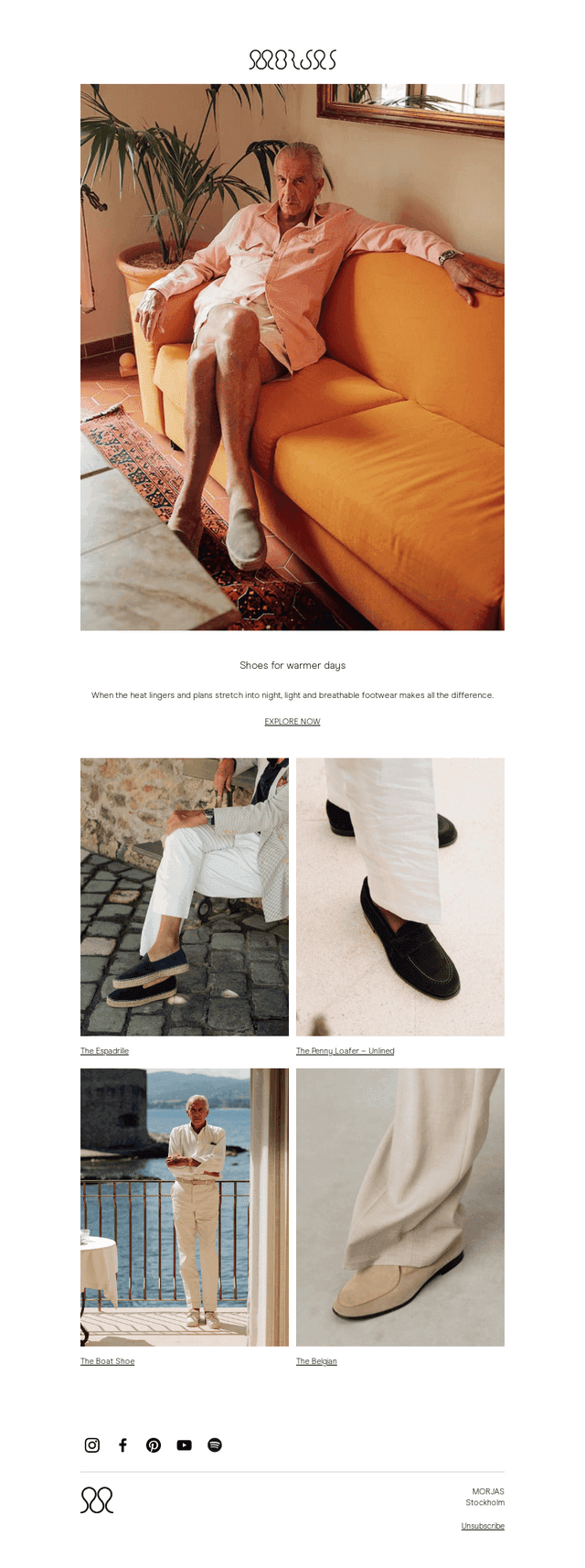 Shoes for Warmer Days