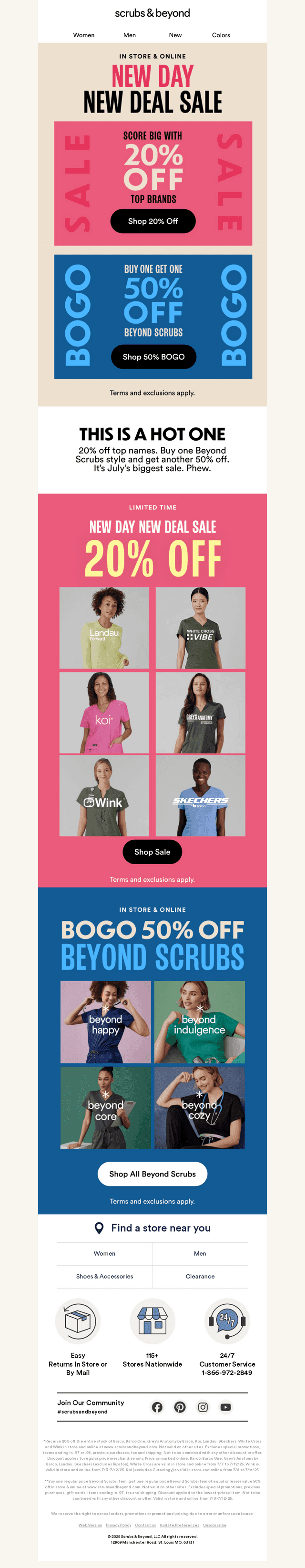 20% Off! 50% Off!