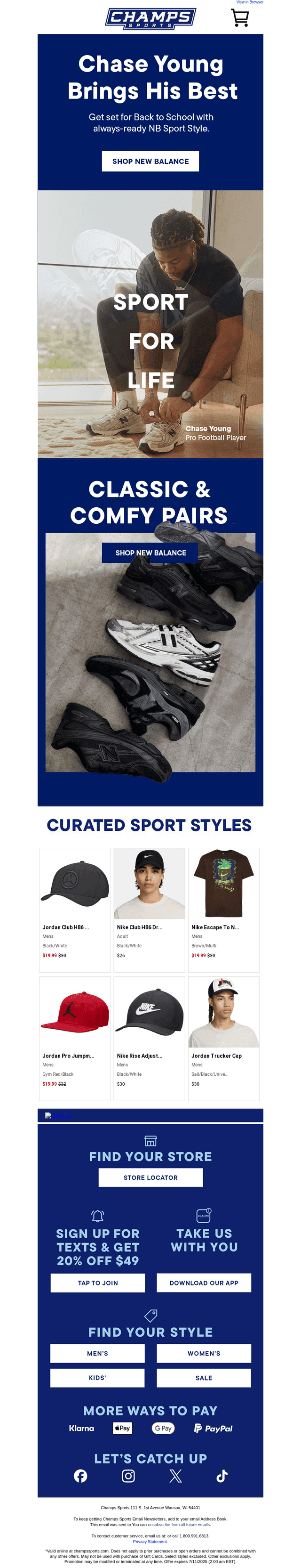 Getting set for your Back to School look? 👕👟