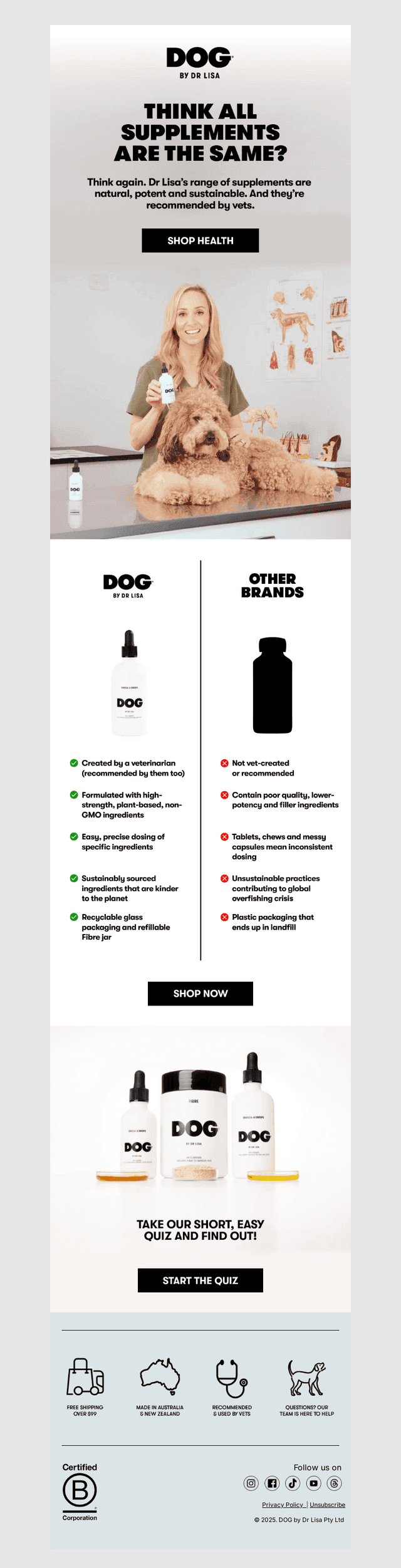 Are all dog supplements made equal?