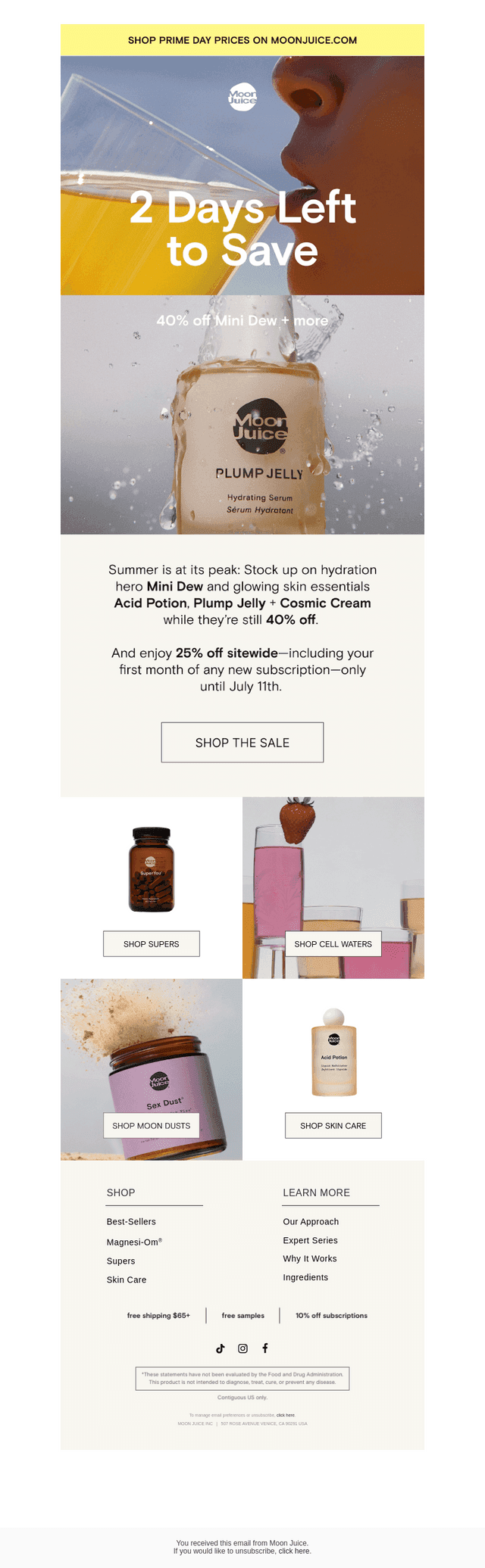 40% off for Prime Day