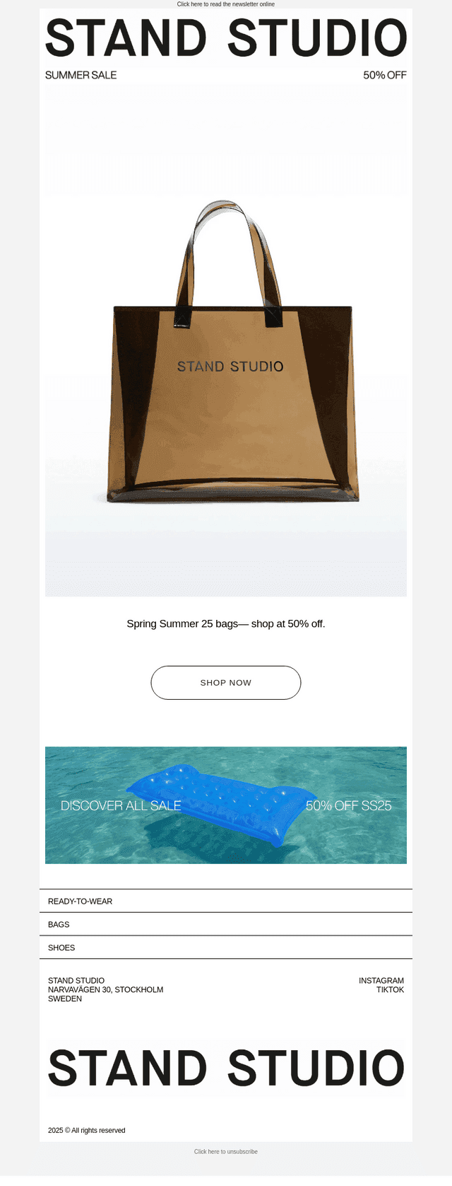SALE: BAGS