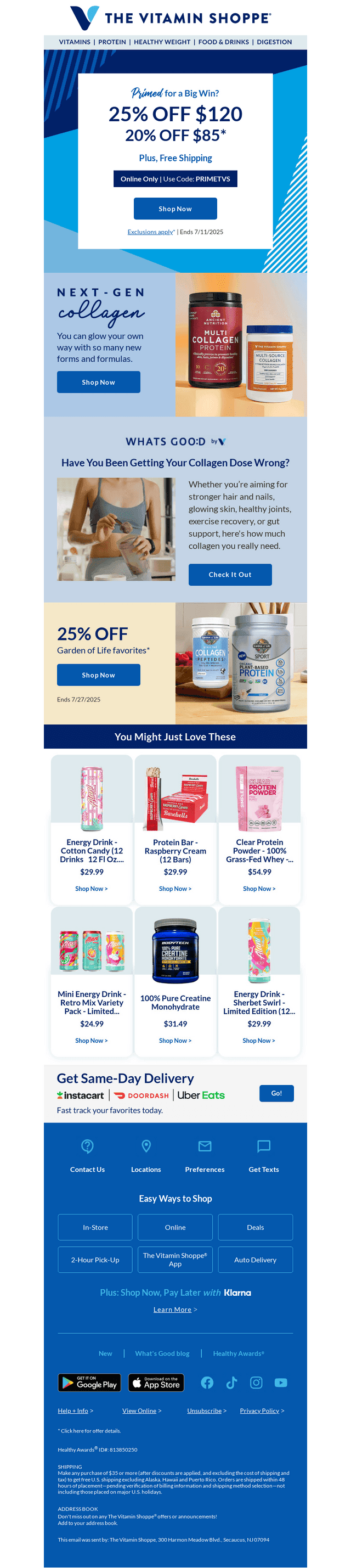 Prime time for a coupon,