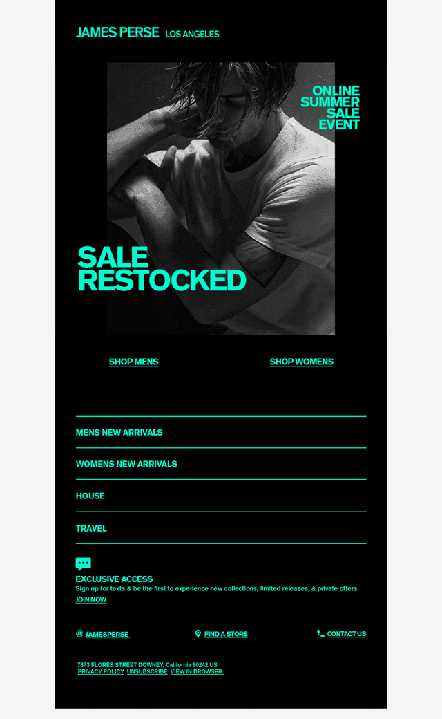 Summer Sale Restocked