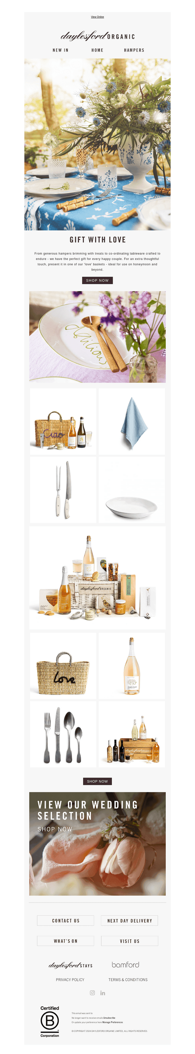 Daylesford email from Thu, Jul 10, 2025