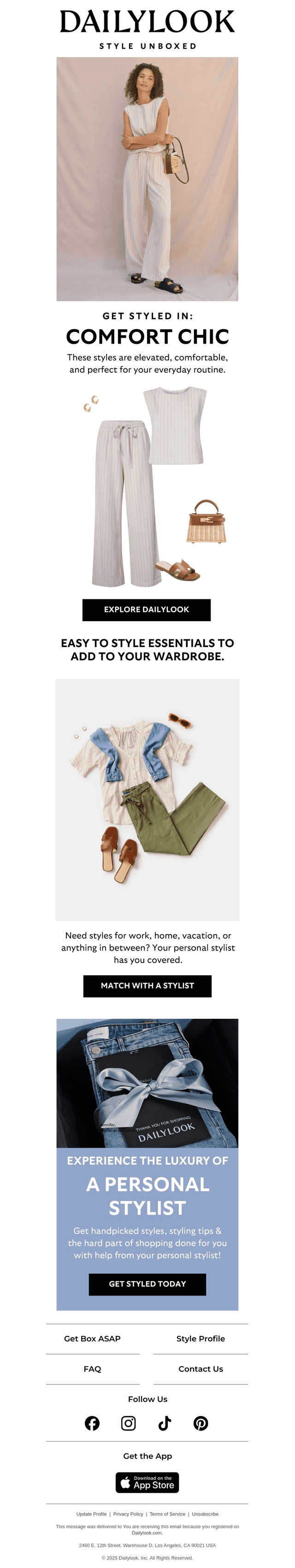 Comfortable styles — handpicked for you.