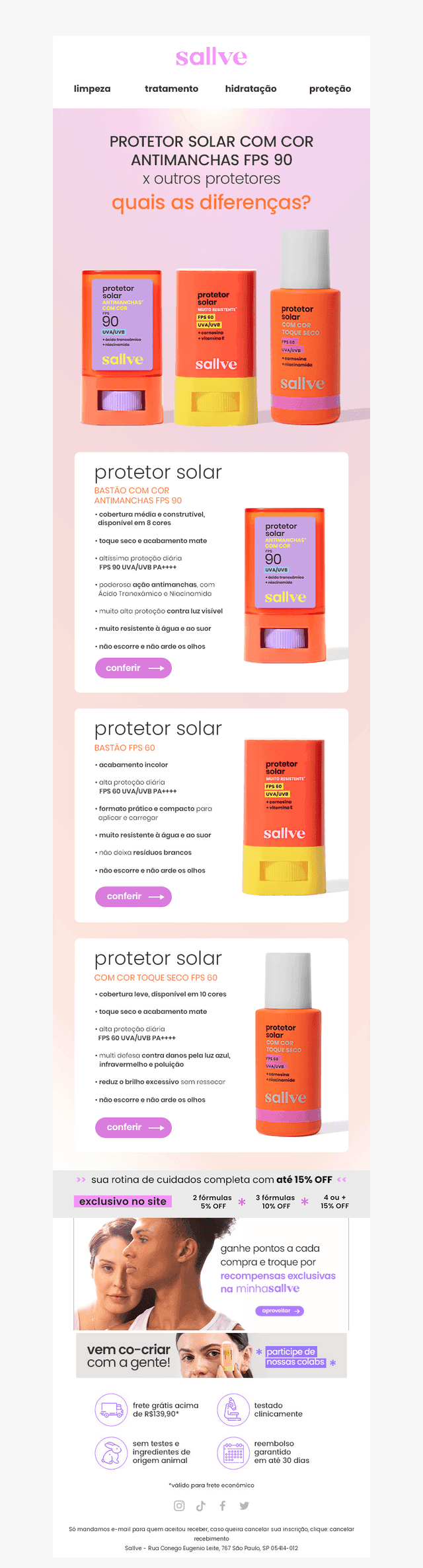 Em busca do protetor solar ideal ☀️