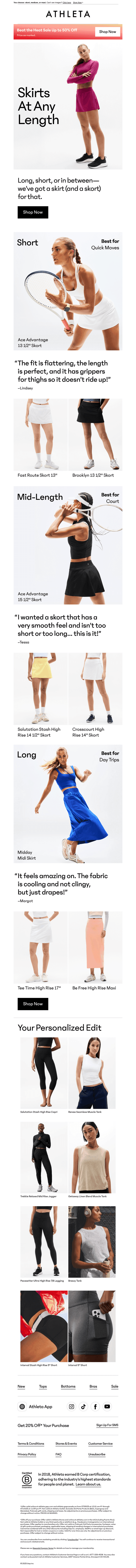 Which skirt length is best for you?