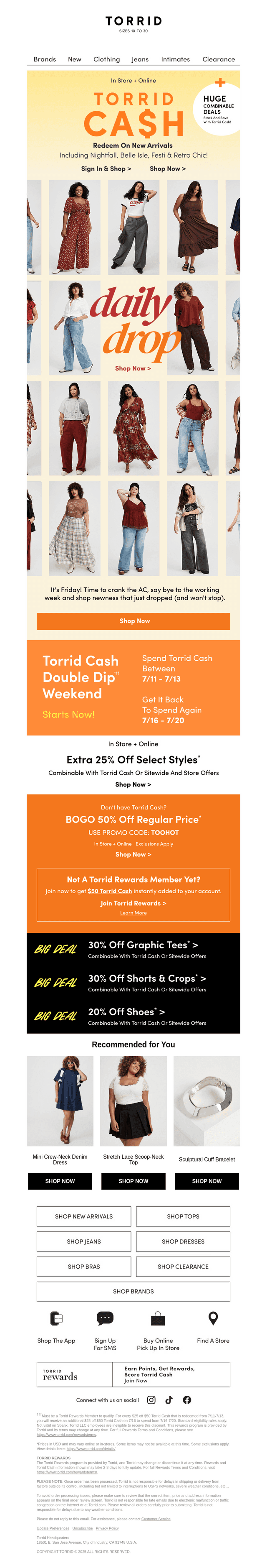Crank the AC & shop the DROP!