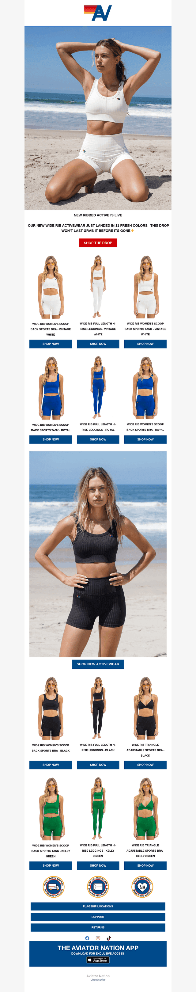 NEW ACTIVEWEAR LIVE