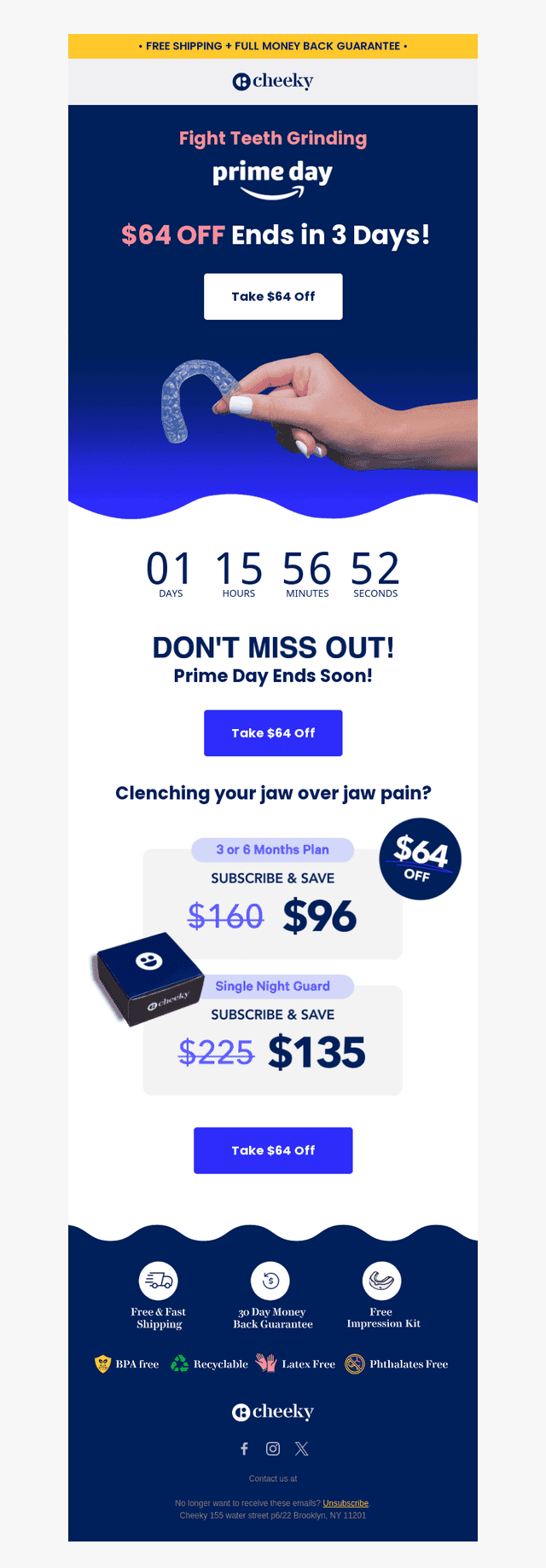 Hurry! Prime Day $64 off Ends Soon!