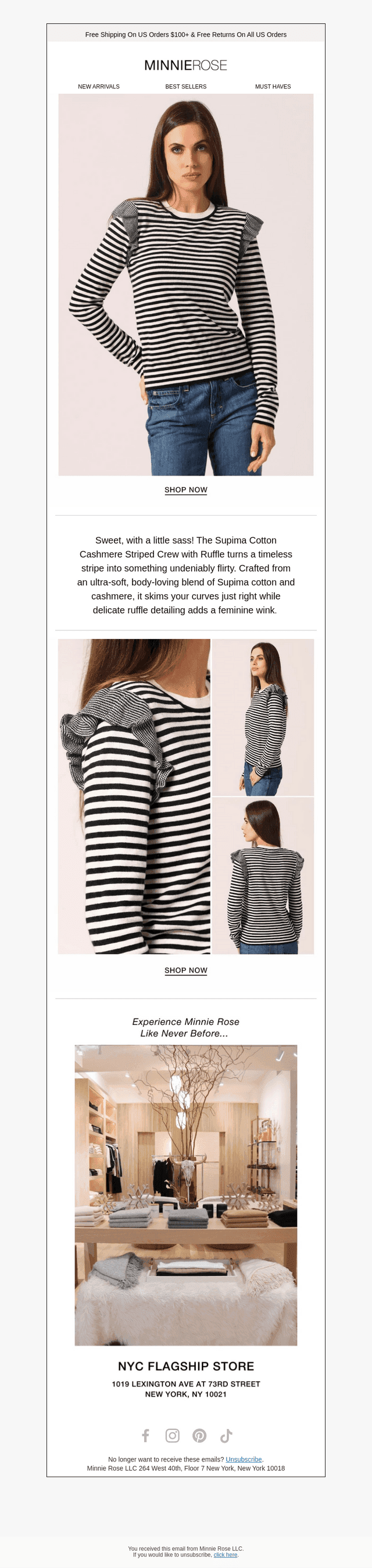 Stripes, Ruffles & Seriously Luxe Vibes 😍
