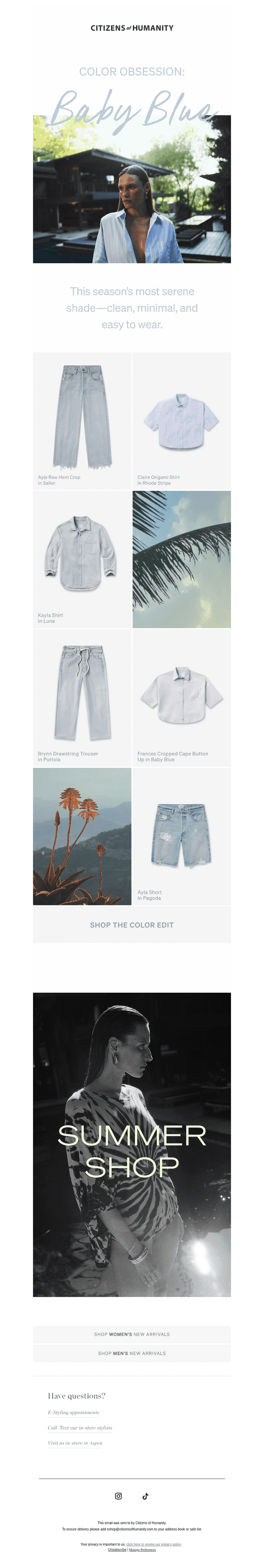 Color Obsession: Baby Blue