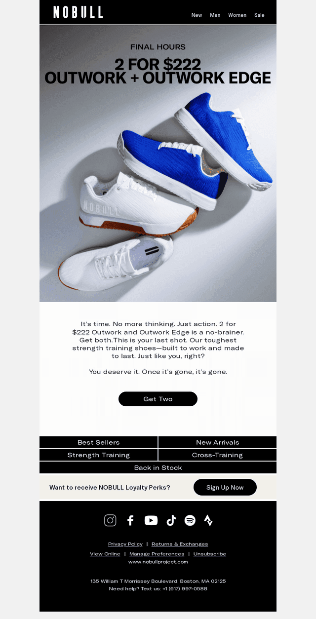 Last Chance 2 for $222