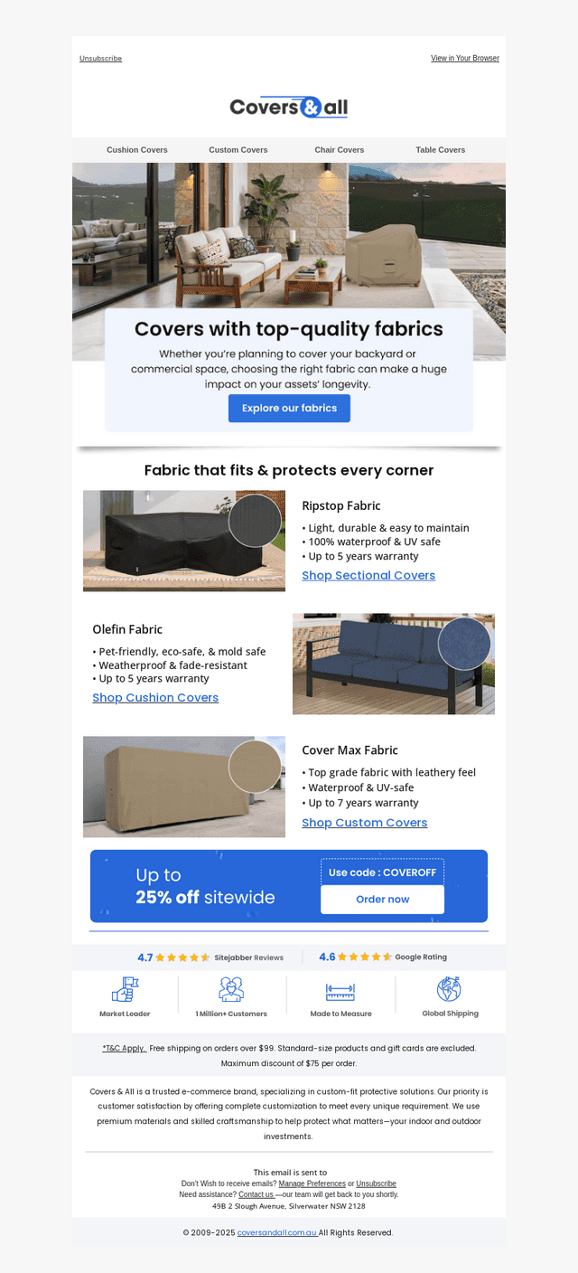 Protect What Matters—Choose the Right Fabric