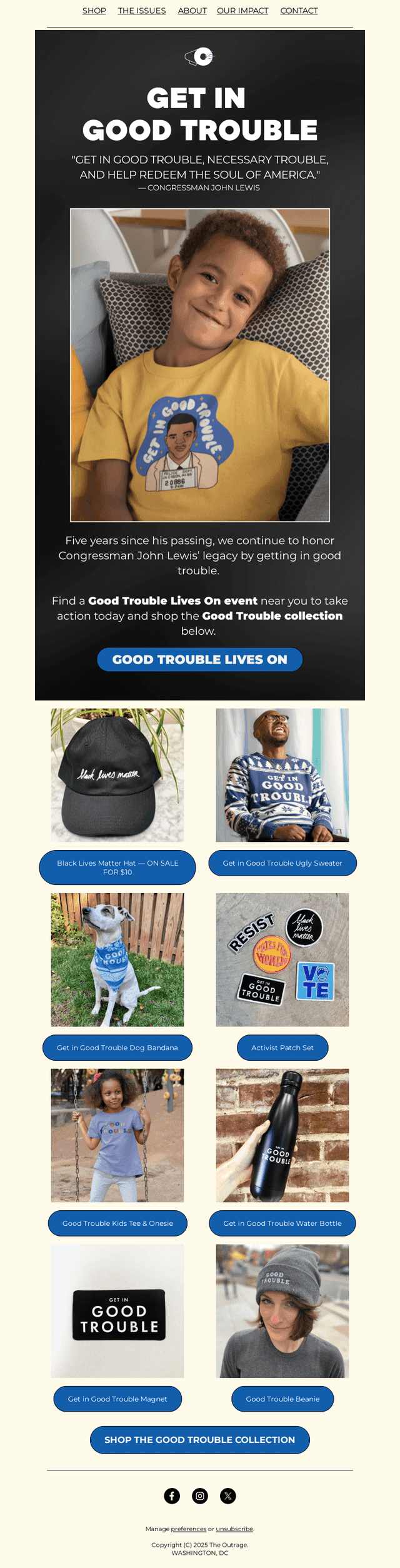 Calling all Good Troublemakers.