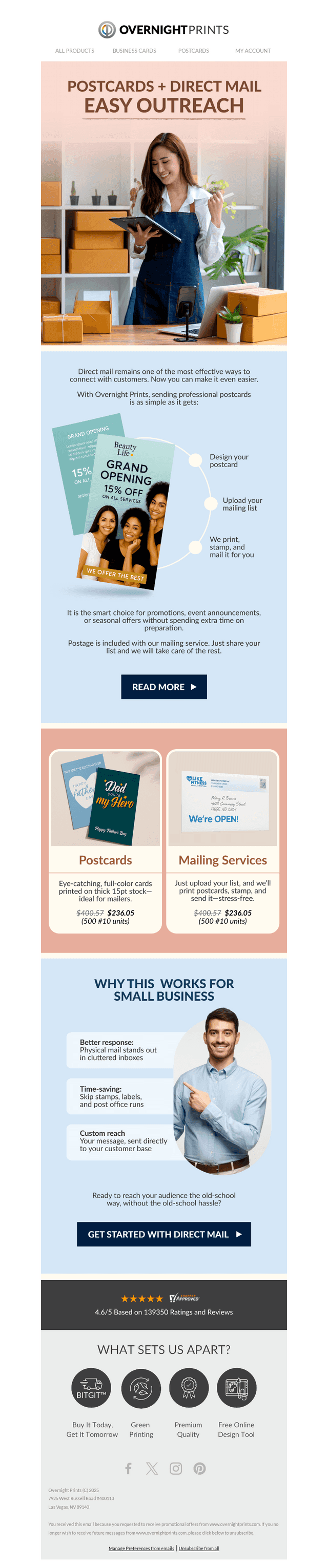Skip the stamps — we’ll mail it