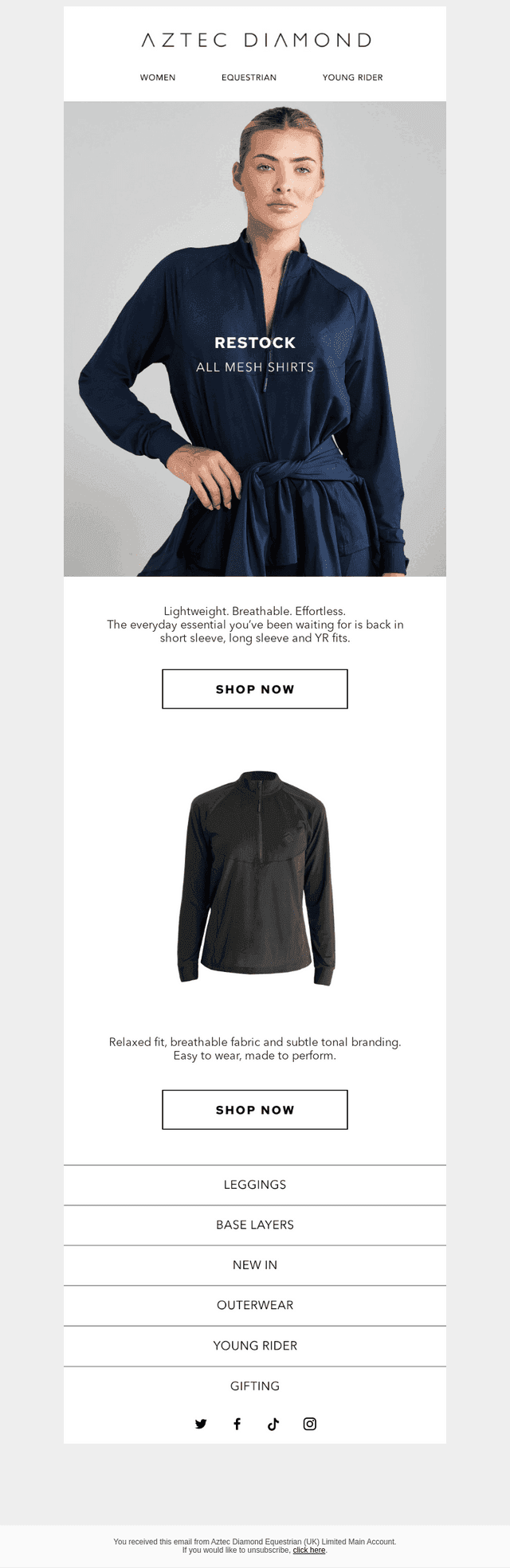 Restock: The Mesh Shirt Is Back