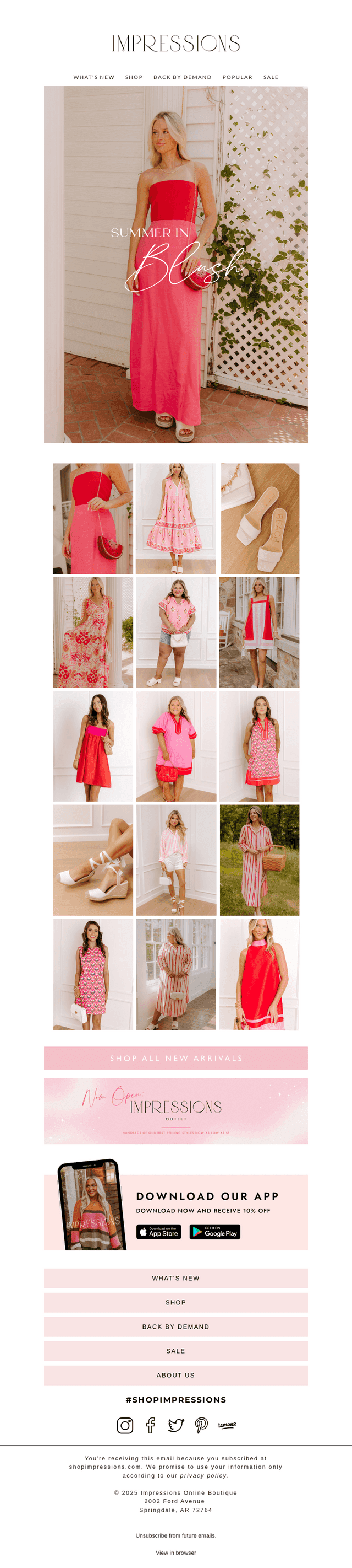 Summer in Blush 🌸☀️