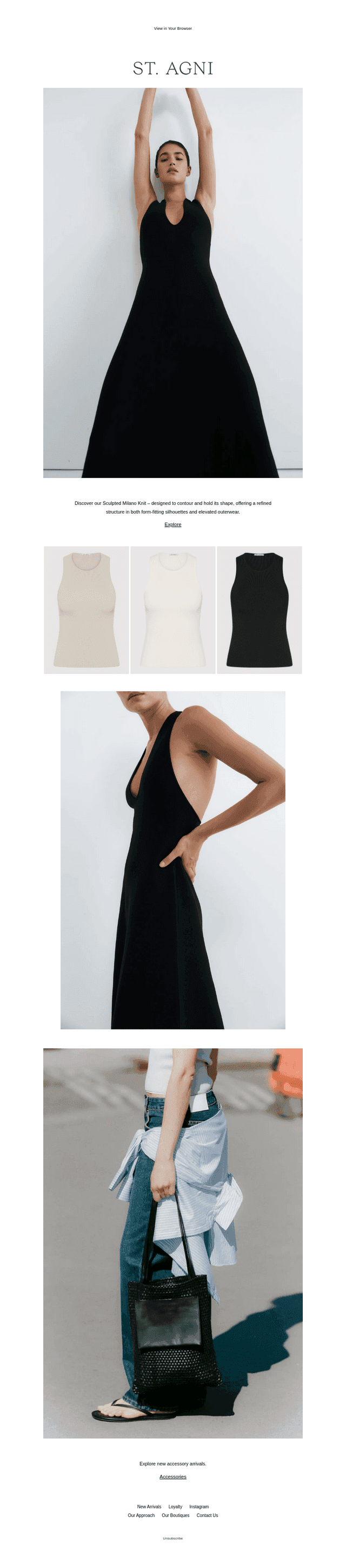 Sculpted Milano Knits