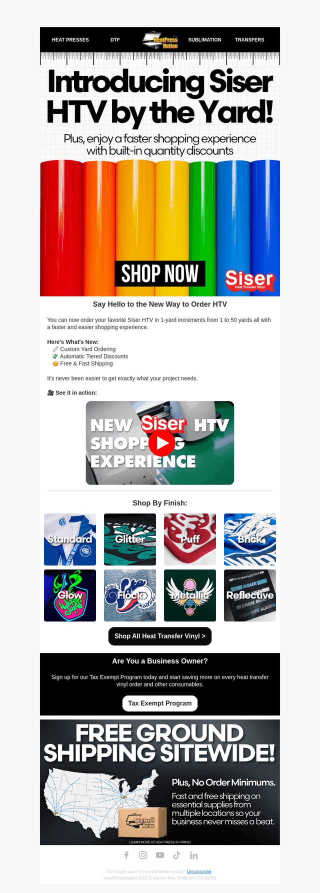 HeatPressNation email from Mon, Jul 21, 2025