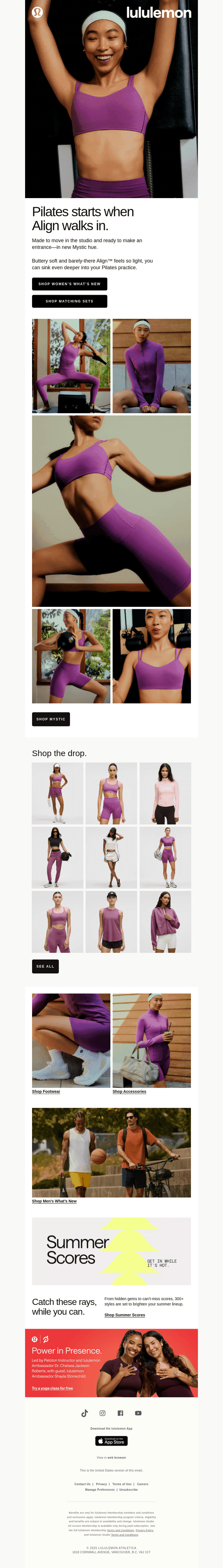 Iconic Align™ gets a new purple twist