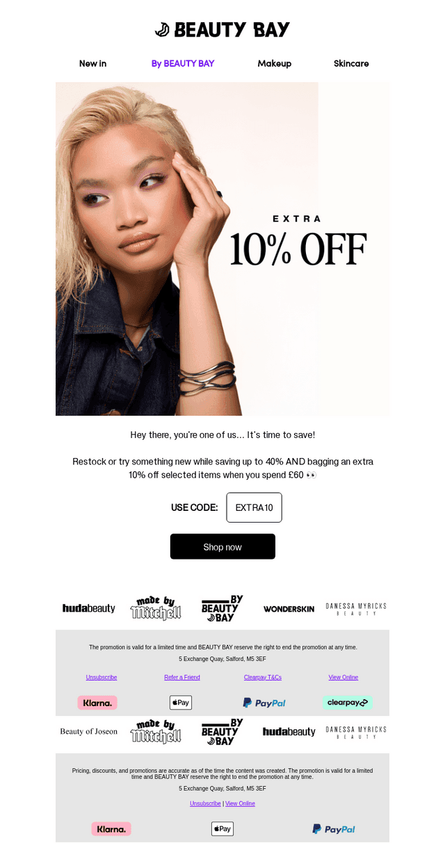 Your 10% OFF 💸