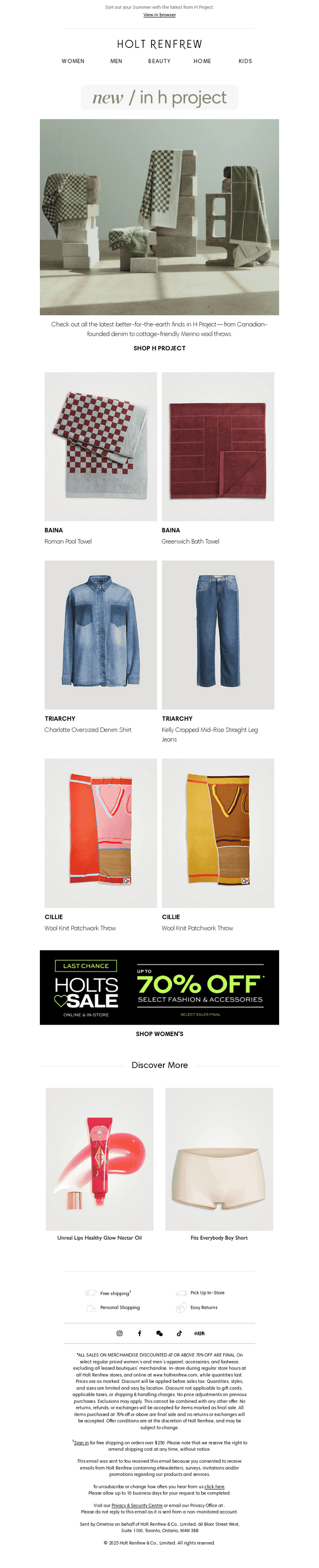 New in H Project | Your Cottage Essentials