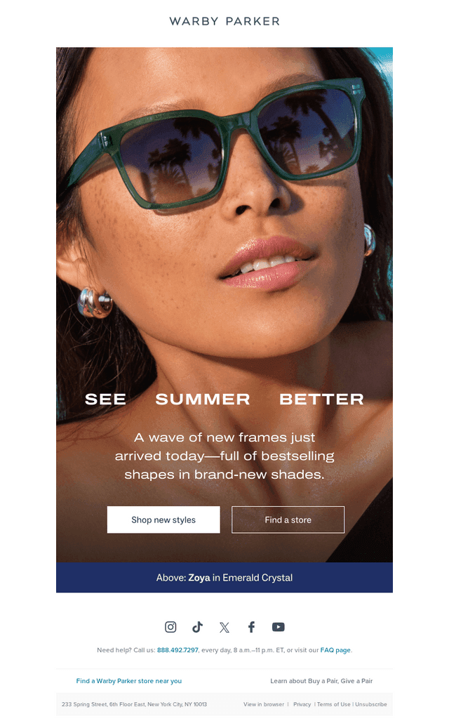 New colors (for summer!)