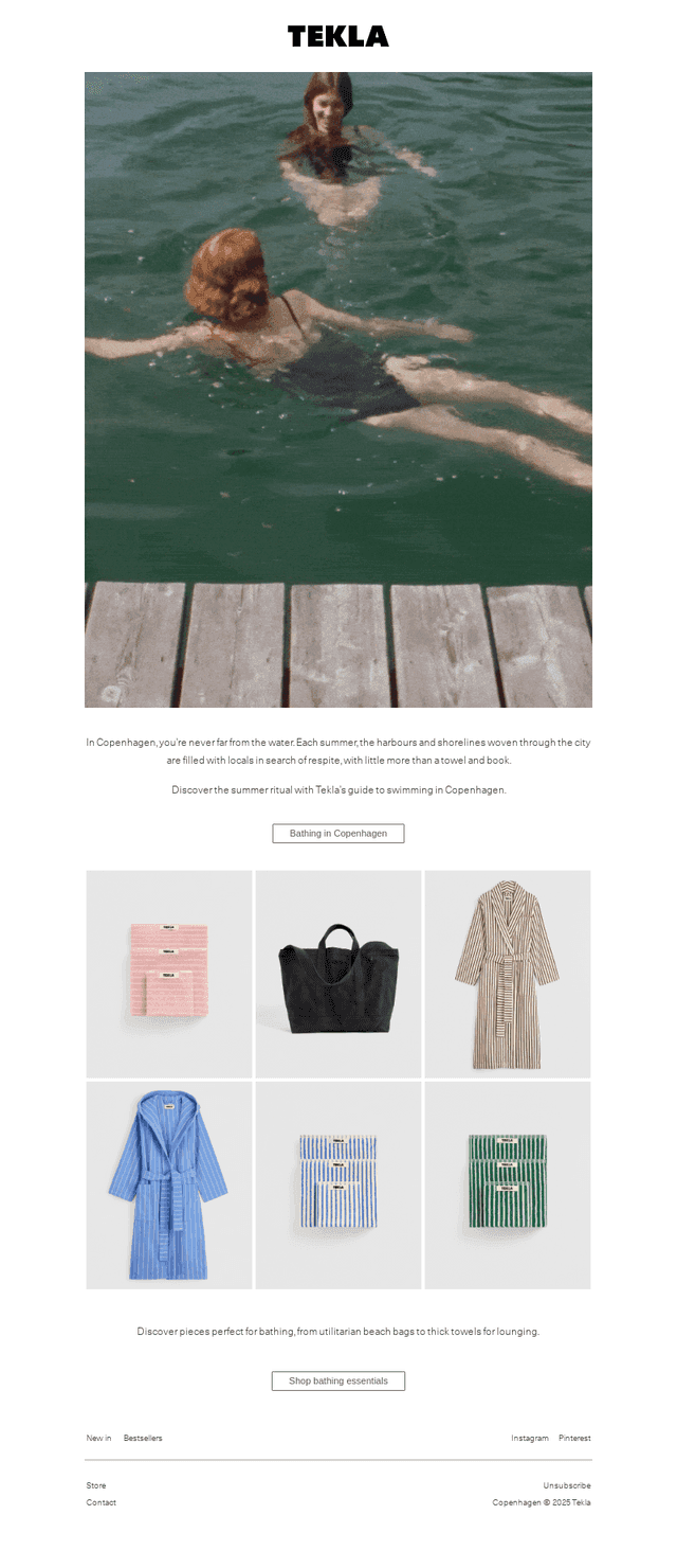 Bathing in Copenhagen