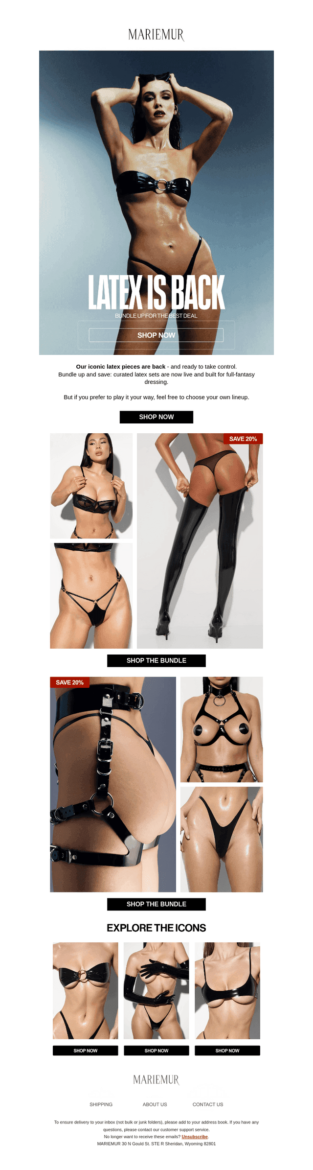 Latex is back - and bolder than ever