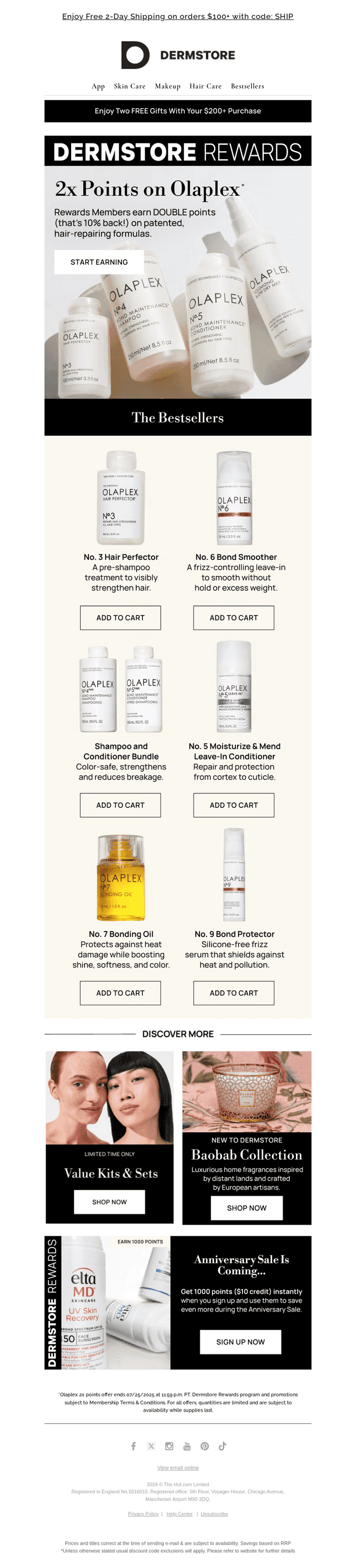 Double Points on Olaplex—Just for Rewards Members!