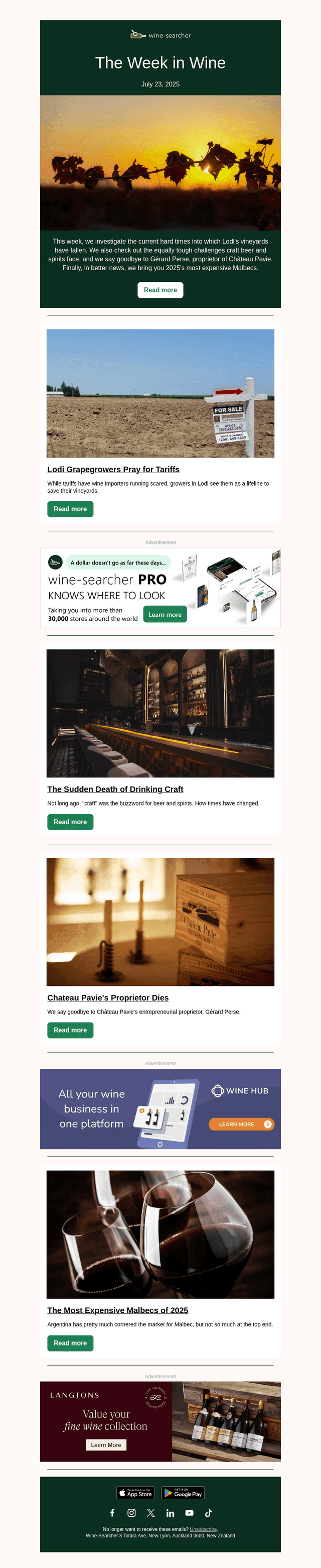 Wine email from Tue, Jul 22, 2025