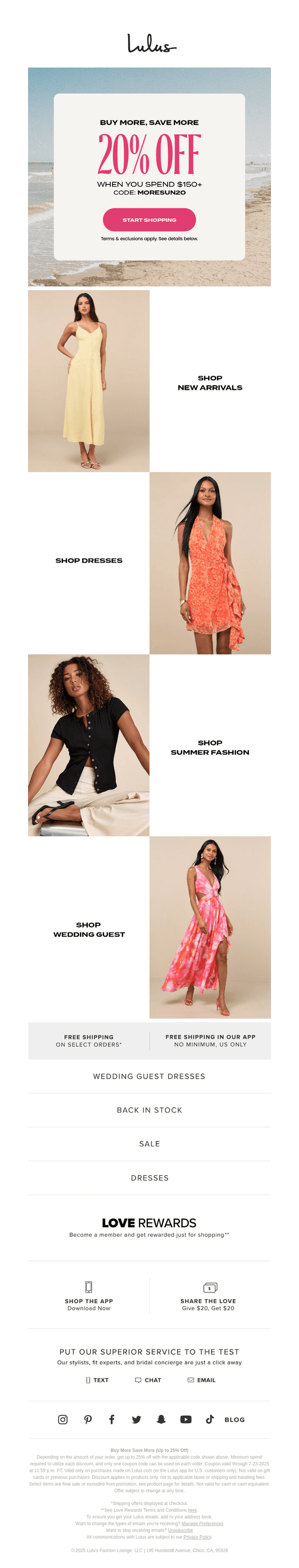 More You Spend, More You Save 🛍️