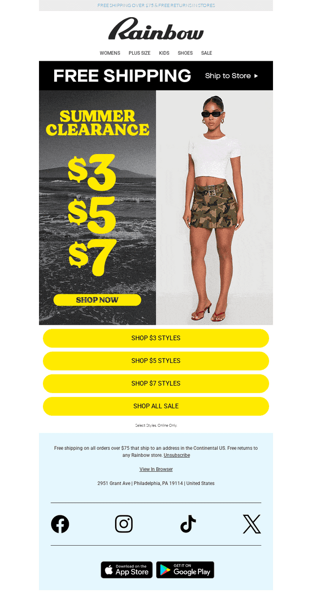 🦈 Jaw-Dropping Clearance—$3, $5, $7 👀🔥