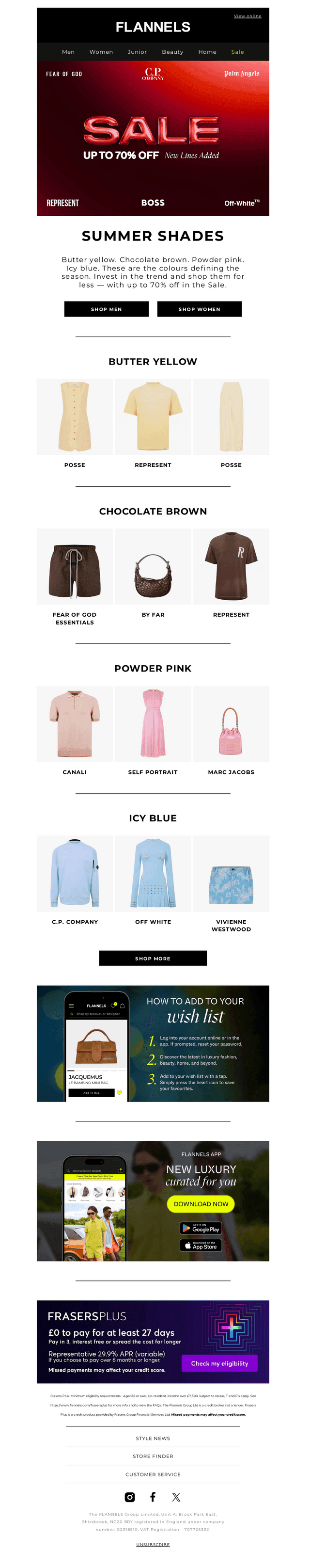 Trending shades | Up to 70% off