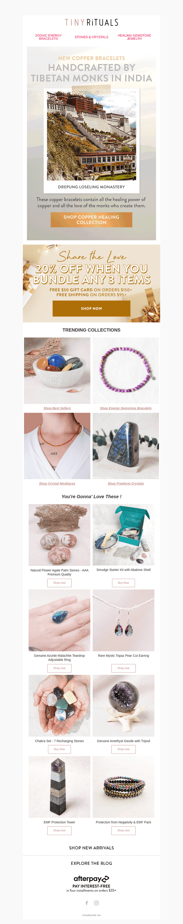 Tiny Rituals email from Wed, Jul 23, 2025