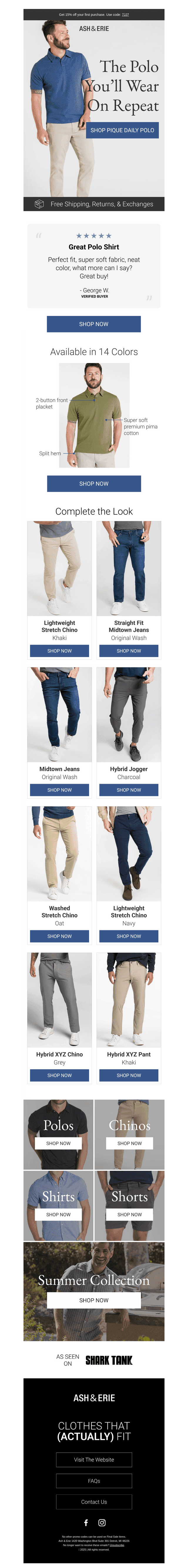 Fresh Polos for Any Plan