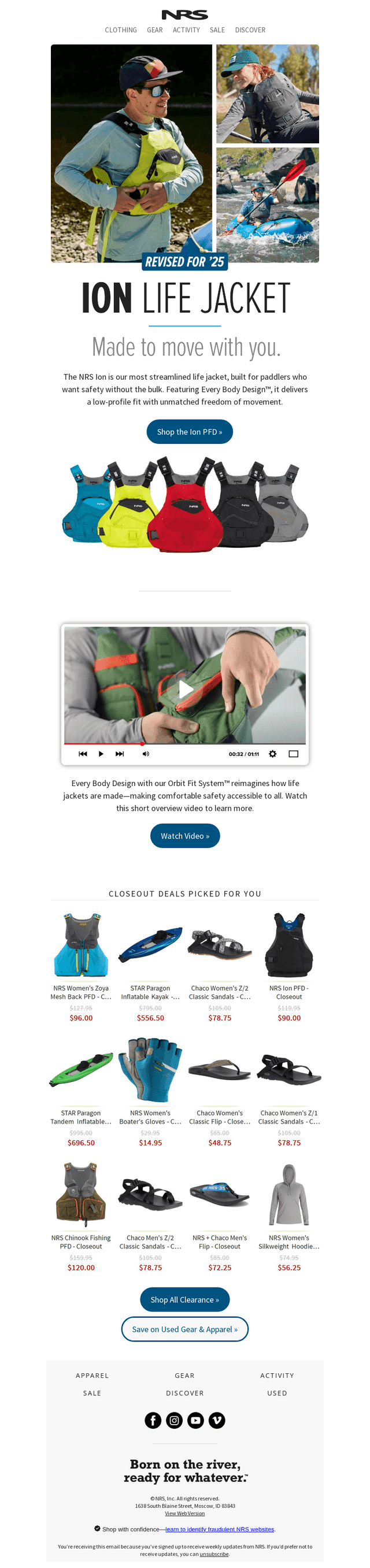 NEW Ion: PFD Streamlined for Adventure