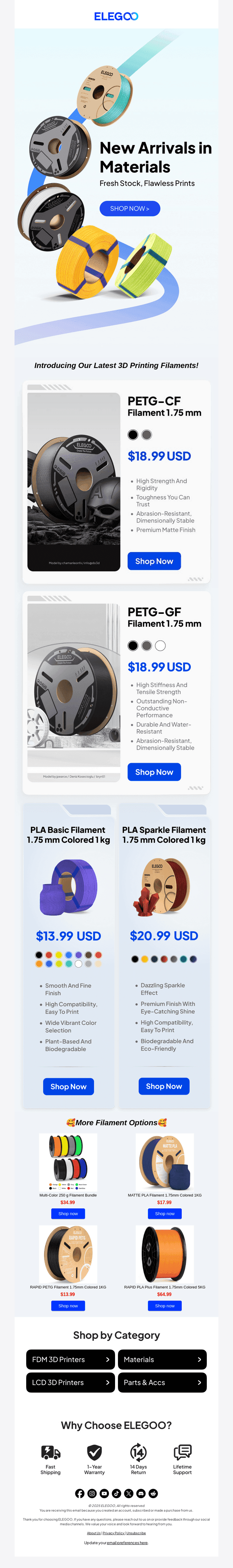 Fresh Filaments, Better Prints