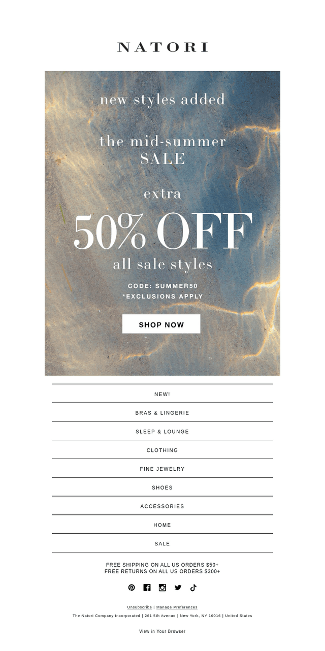 New Sale Styles Added!