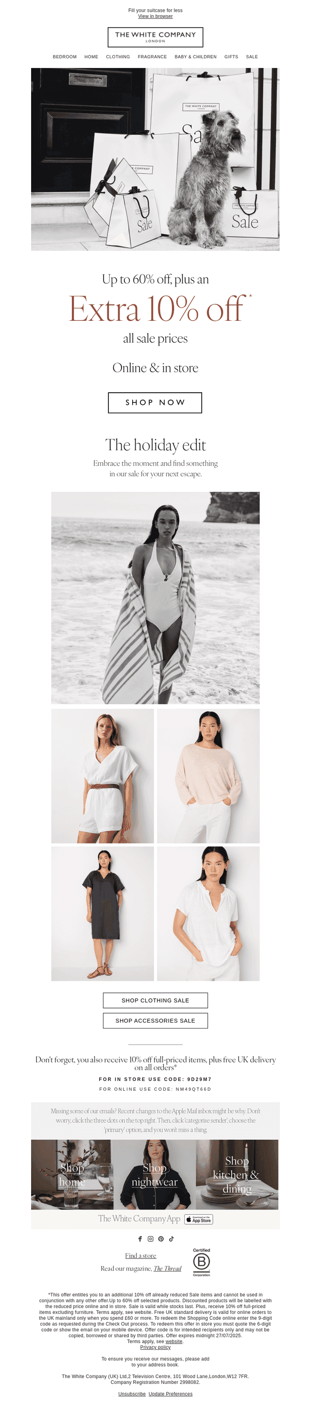 Extra 10% off | Hurry, ends soon