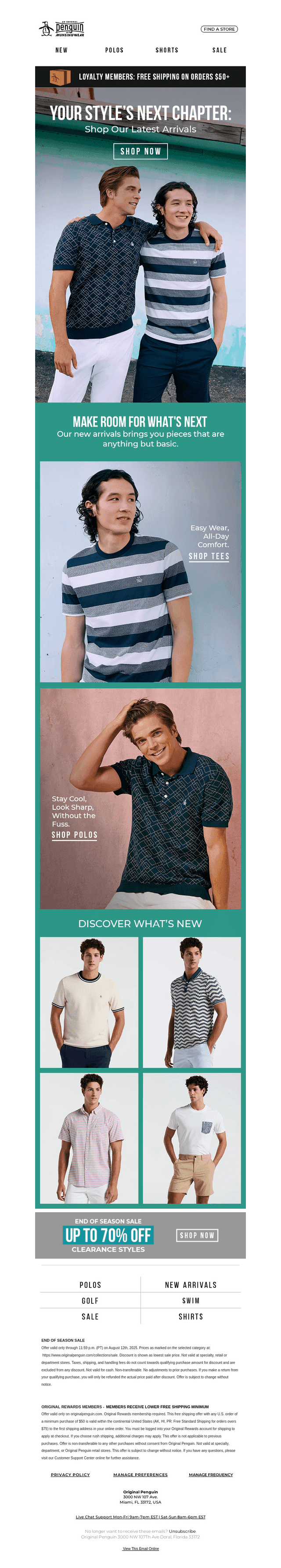 Original Penguin email from Fri, Jul 25, 2025