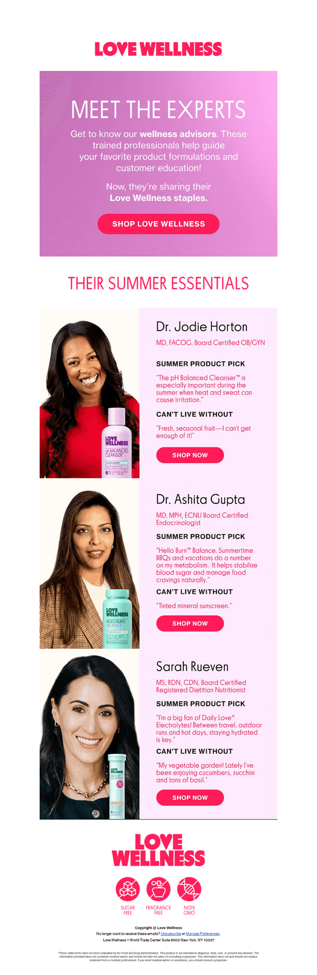 Get to know our experts