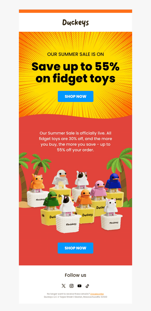 Our Summer Sale Is On