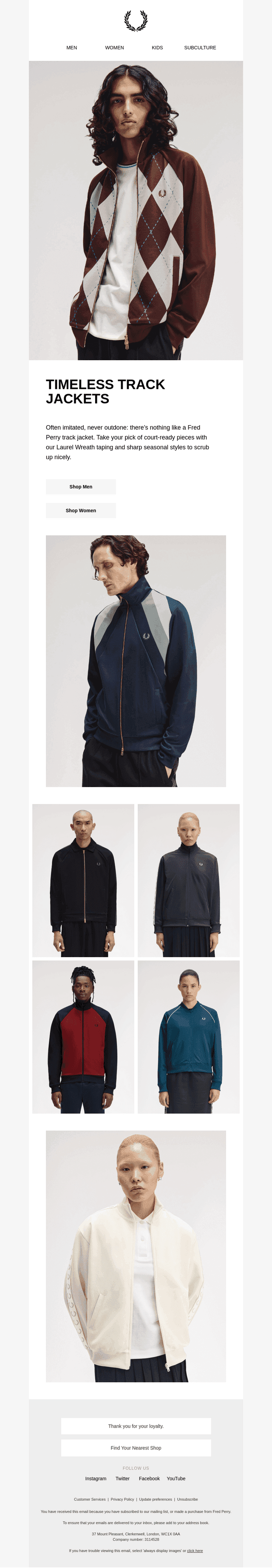 Timeless Track Jackets